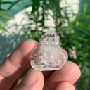 Rare Diamond Quartz Triangle Shape Crystal from Pakistan - image 2