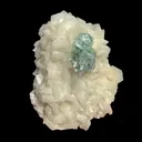 Rare Disco Ball Green Apophyllite with Stilbite – Zeolite Crystal Cluster | Ahmednagar, India - image 1