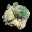 Rare Disco Ball Green Apophyllite with Stilbite – Zeolite Crystal Cluster | Ahmednagar, India - image 6