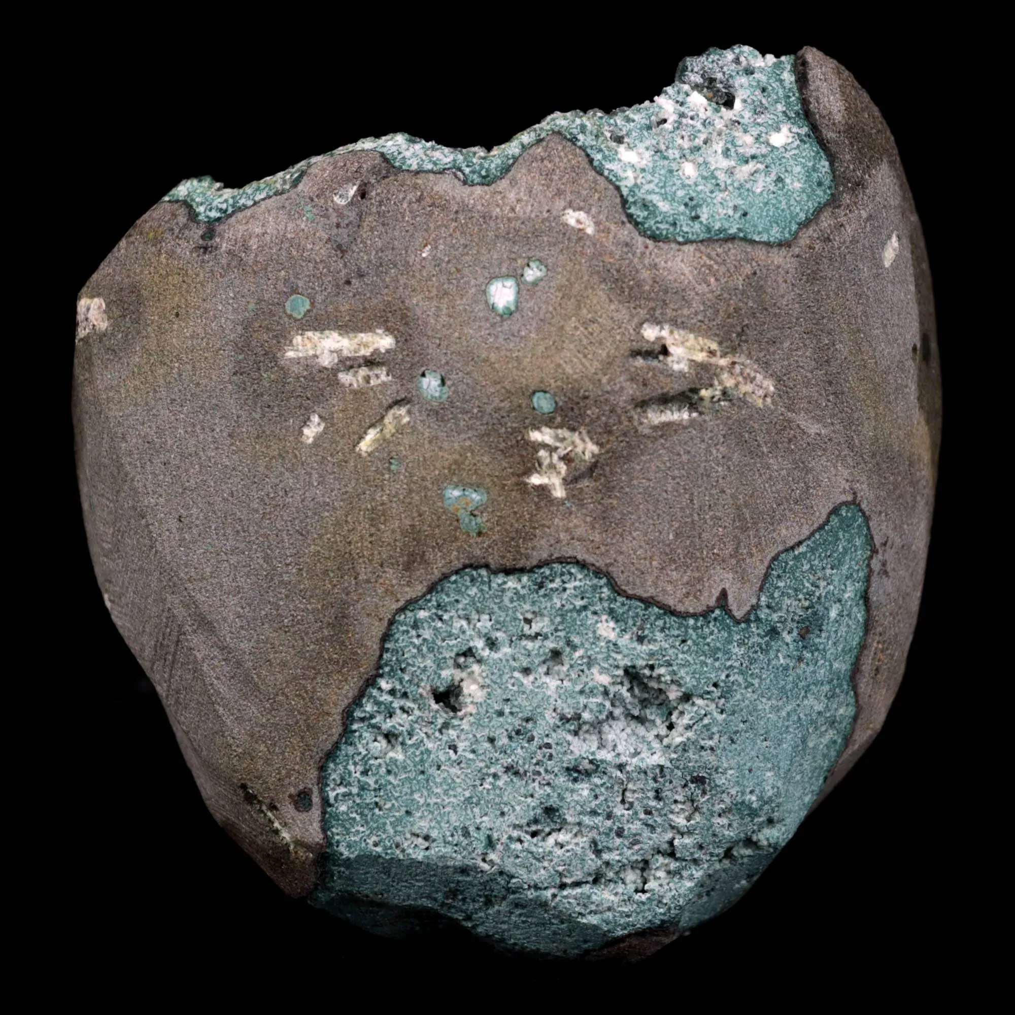 Rare Find Epi-Stilbite Inside Black Chalcedony Natural Mineral Specimen - image 6