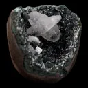 Rare Find Epi-Stilbite Inside Black Chalcedony Natural Mineral Specimen - image 2