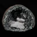 Rare Find Epi-Stilbite Inside Black Chalcedony Natural Mineral Specimen - image 1