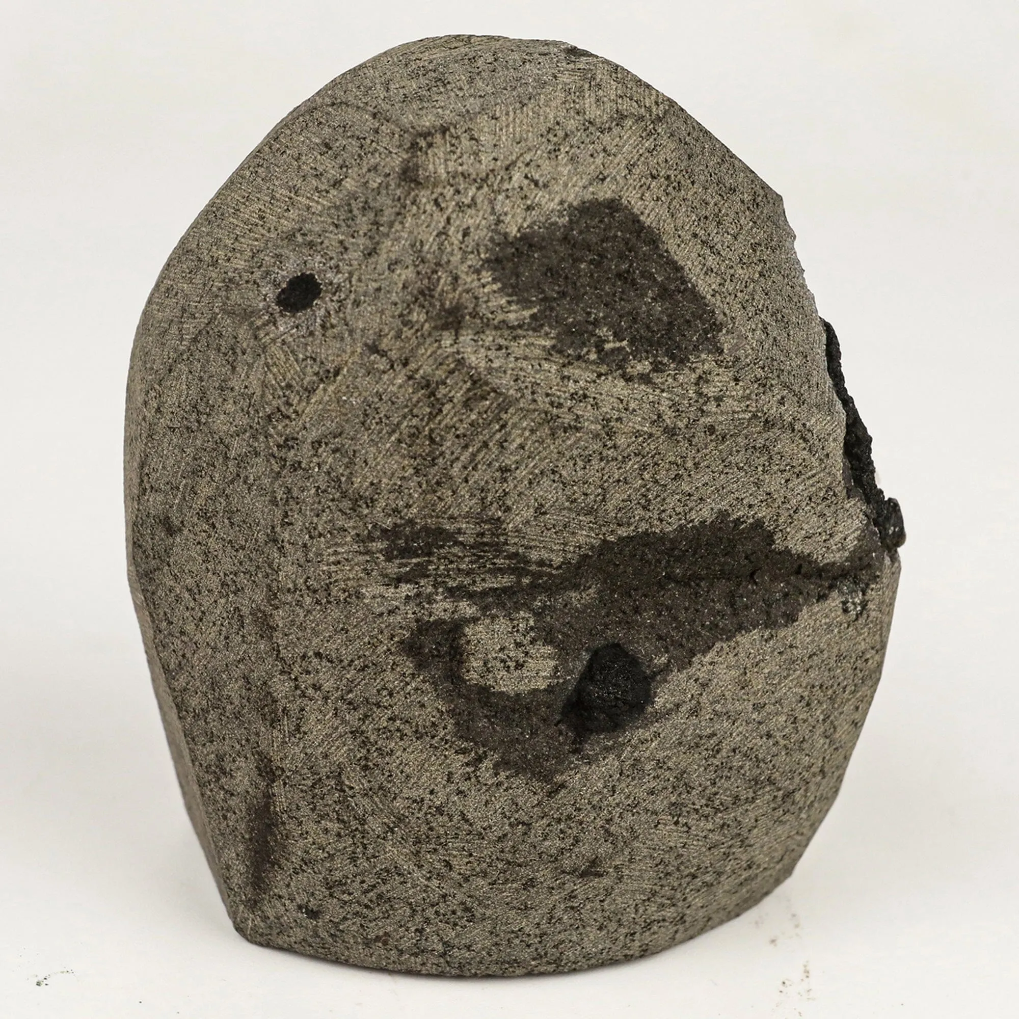 Rare Find Epi-Stilbite Inside Black Julgoldite Natural Mineral Specimen - image 5