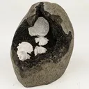 Rare Find Epi-Stilbite Inside Black Julgoldite Natural Mineral Specimen - image 2