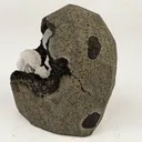 Rare Find Epi-Stilbite Inside Black Julgoldite Natural Mineral Specimen - image 3