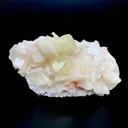 Rare Fluorescent Powellite Crystal with Heulandite & Stilbite | Free-Standing Terminated Twin Specimen from India DK94 - image 1