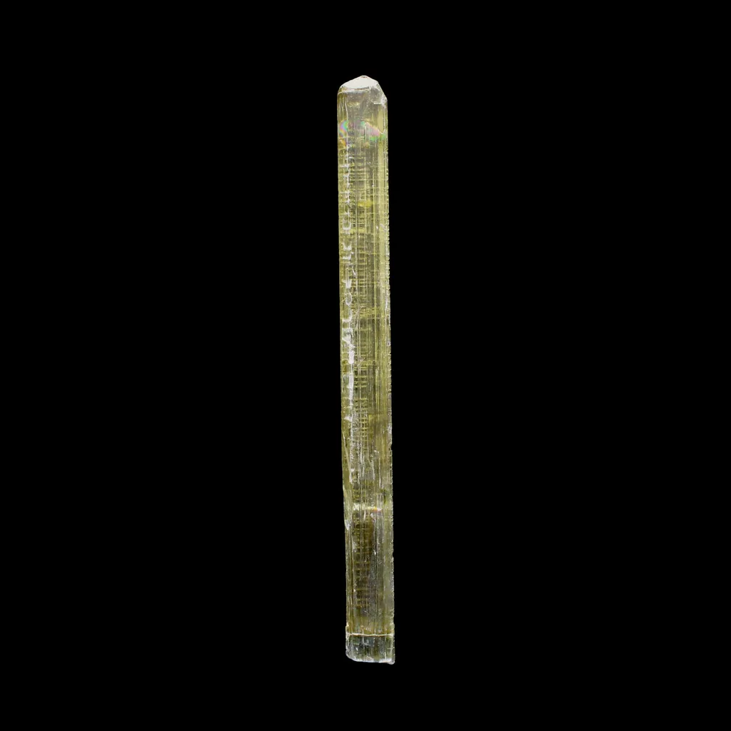 Rare Fluorescent Scapolite Crystal Specimen from Karur, South India – Natural Terminated Collector Mineral Specimen B - image 3