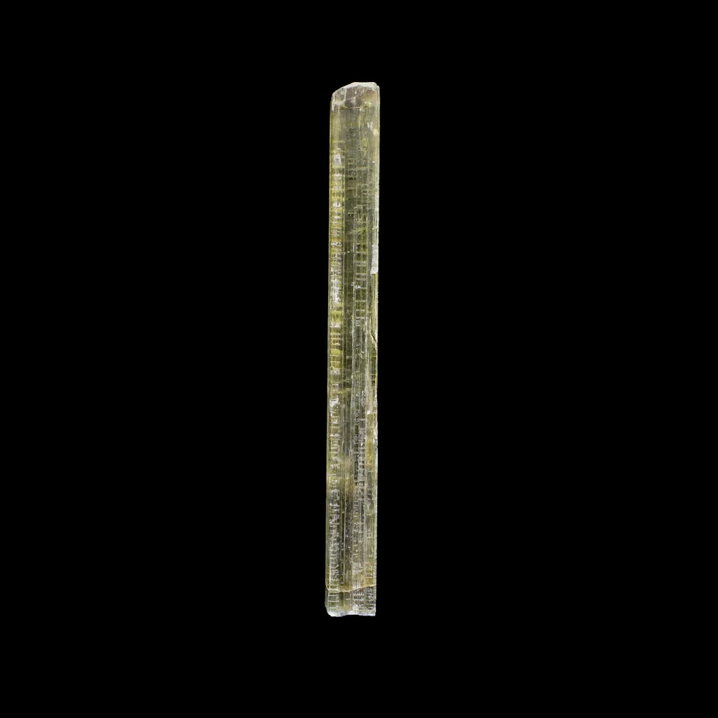 Rare Fluorescent Scapolite Crystal Specimen from Karur, South India – Natural Terminated Collector Mineral Specimen B image