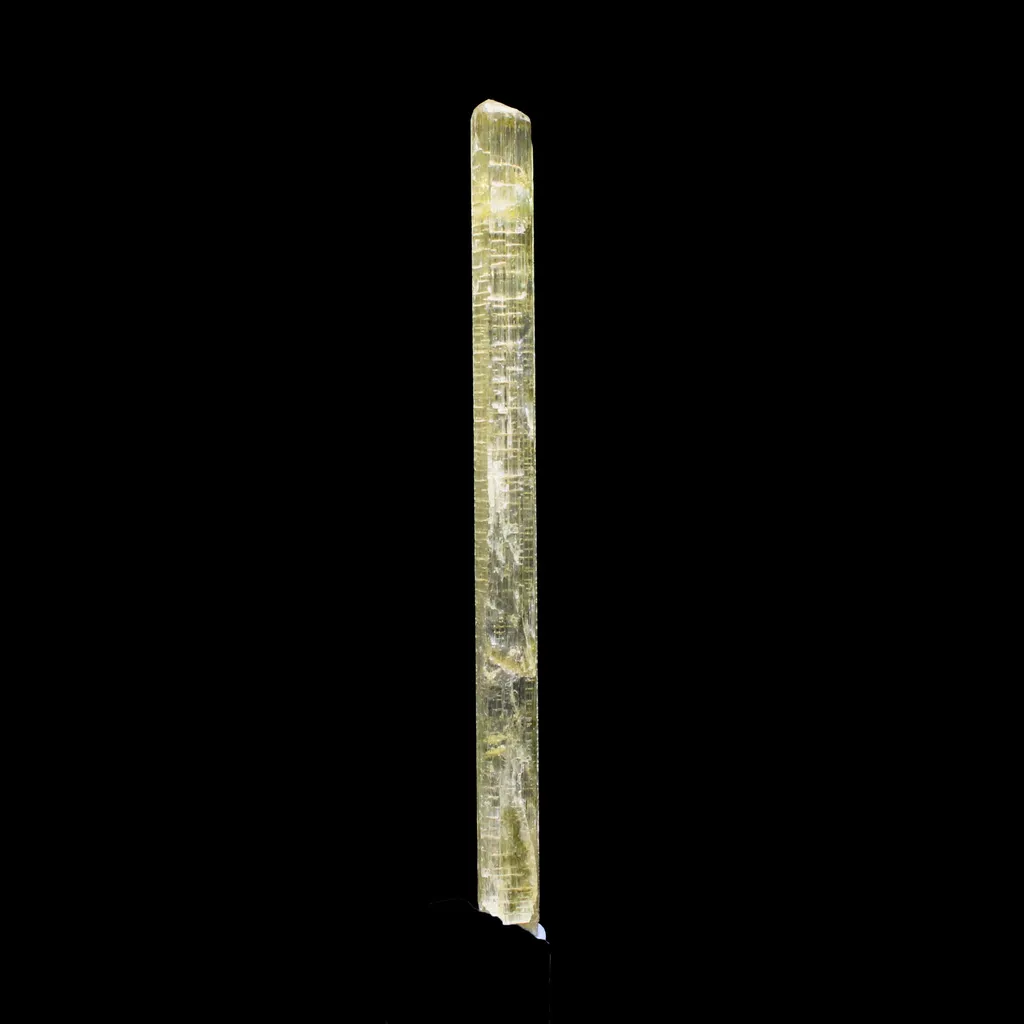 Rare Fluorescent Scapolite Crystal Specimen from Karur, South India – Natural Terminated Collector Mineral Specimen B - image 5