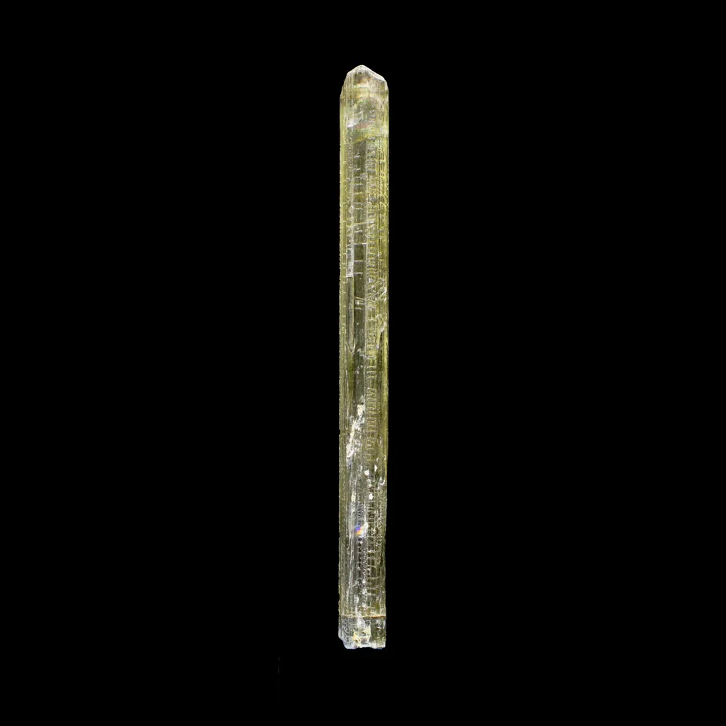 Rare Fluorescent Scapolite Crystal Specimen from Karur, South India – Natural Terminated Collector Mineral Specimen B - image 5