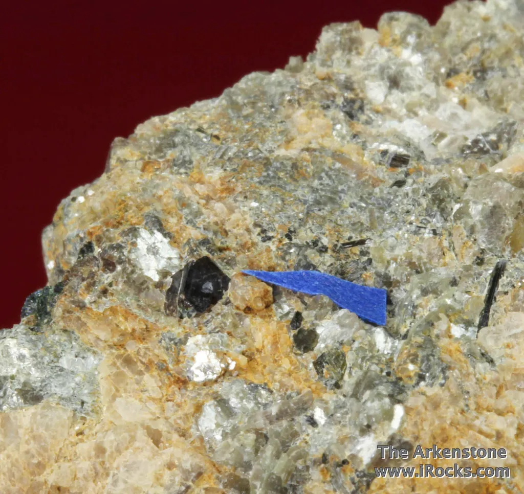 Rare Fluornatromicrolite (type locality) with Muscovite, Albite, and Schorl - image 2