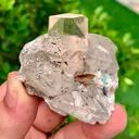 Rare Golden Topaz with Quartz, Epidote, Fluorite & Mica – Collector Mineral Specimen - image 8