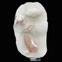 Rare Goosecreekite & Brown Heulandite on MM Quartz Matrix | Jalgaon–Nashik, India Natural Zeolite Mineral Specimen DK80 - image 1
