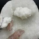 Rare Goosecreekite & Brown Heulandite on MM Quartz Matrix | Jalgaon–Nashik, India Natural Zeolite Mineral Specimen DK80 - image 2