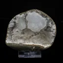 Rare Goosecreekite in Quartz Geode – Premium Indian Zeolite Mineral Specimen - image 4