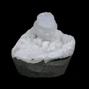 Rare Goosecreekite with MM Quartz - Self Standing  Rare Indian Zeolite Crystal Specimen - image 1