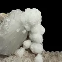 Rare Goosecreekite with White Heulandite on Amethyst Matrix – Natural Indian Zeolite Crystal Specimen from Nashik DKT71 - image 2