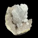 Rare Goosecreekite with White Heulandite on Amethyst Matrix – Natural Indian Zeolite Crystal Specimen from Nashik DKT71 - image 5