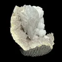 Rare Goosecreekite with White Heulandite on Amethyst Matrix – Natural Indian Zeolite Crystal Specimen from Nashik DKT71 - image 3