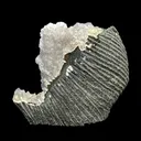 Rare Goosecreekite with White Heulandite on Amethyst Matrix – Natural Indian Zeolite Crystal Specimen from Nashik DKT71 - image 6
