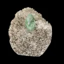 Rare Green Apophyllite with Heulandite Natural Mineral Specimen - image 1