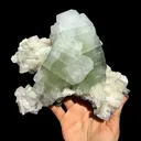 Rare Green Apophyllite with Stilbite Crystal Cluster from  Nashik Maharashtra India | Natural Zeolite Mineral Specimen - image 2