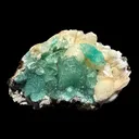 Rare Green Apophyllite with Stilbite on Zeolite Matrix – Natural Indian Collector Mineral Specimen | Premium Display Crystal | Ahmednagar, India - image 9