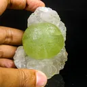 Rare Green Botryoidal Fluorites Natural mineral Specimen - image 4
