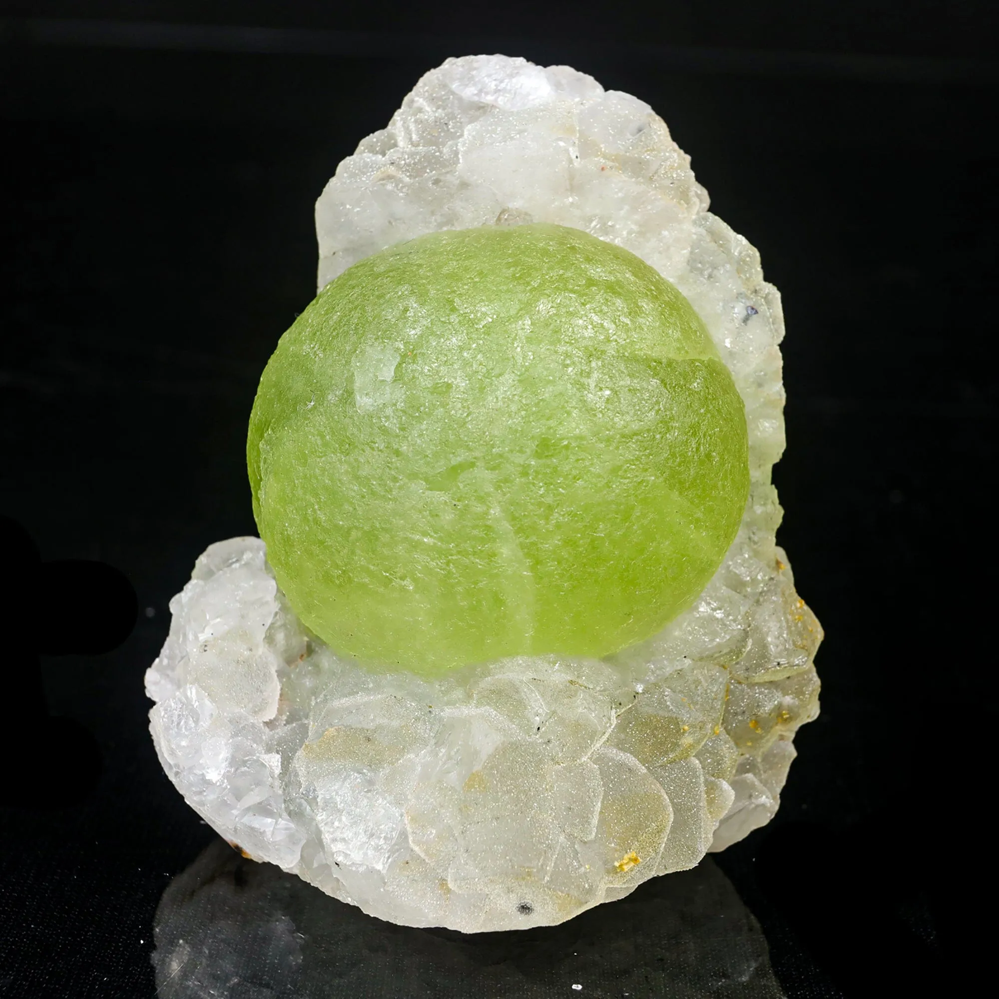 Rare Green Botryoidal Fluorites Natural mineral Specimen - image 1