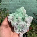 Rare Green Bunchy Tourmaline With Lepidolite and Quartz Specimen from Afghanistan , Collection Grade - image 4