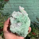 Rare Green Bunchy Tourmaline With Lepidolite and Quartz Specimen from Afghanistan , Collection Grade - image 3