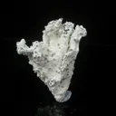 Rare Green Chalcedony on Okenite – Fibrous Indian Zeolite Mineral Specimen - image 2