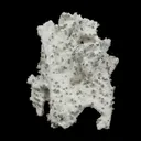 Rare Green Chalcedony on Okenite – Fibrous Indian Zeolite Mineral Specimen - image 3