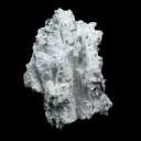 Rare Green Chalcedony on Okenite – Fibrous Indian Zeolite Mineral Specimen - image 3