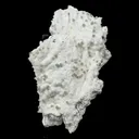 Rare Green Chalcedony on Okenite – Fibrous Indian Zeolite Mineral Specimen - image 1