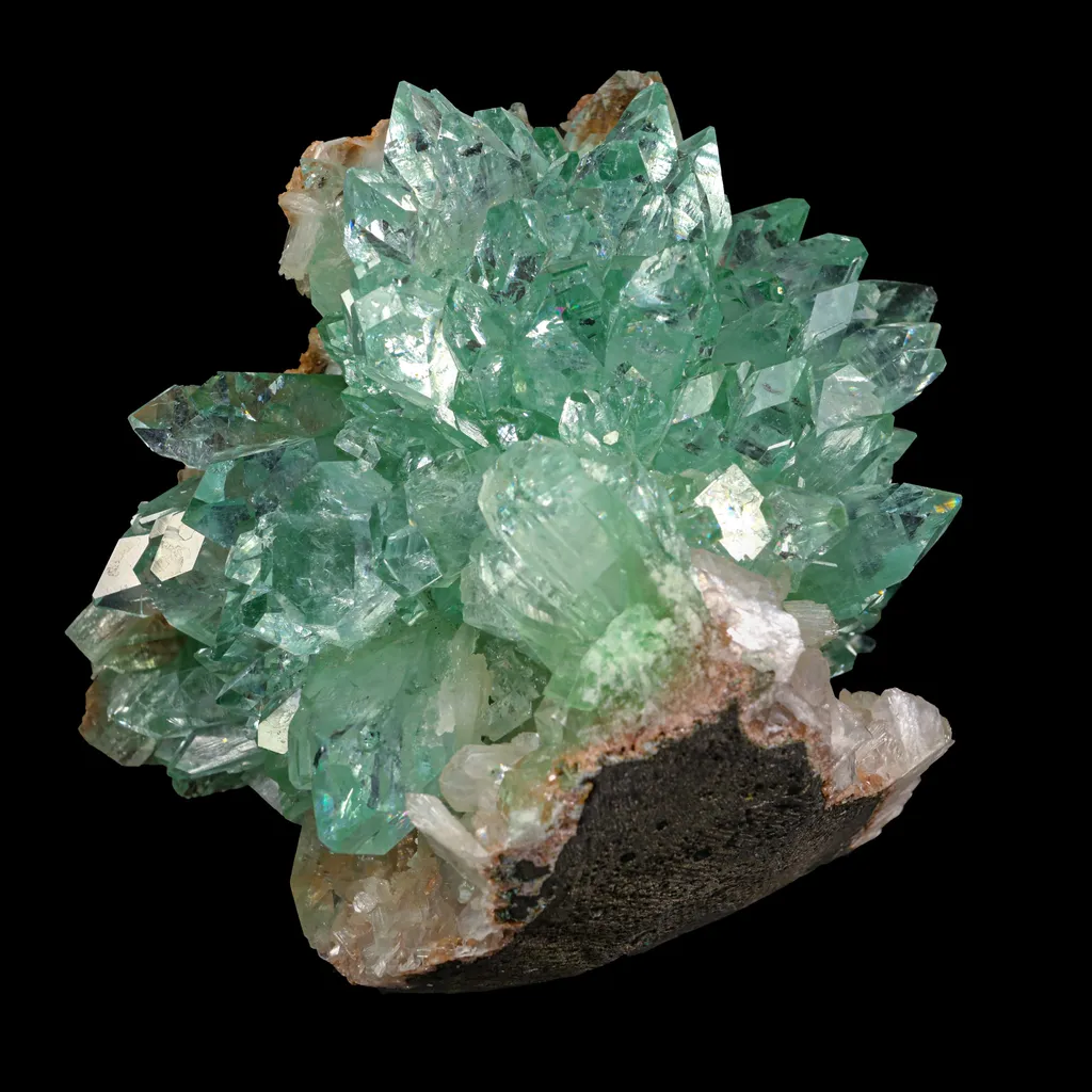 Rare Green Floral Apophyllite sharp terminated Natural Mineral Specimen USA - image 4