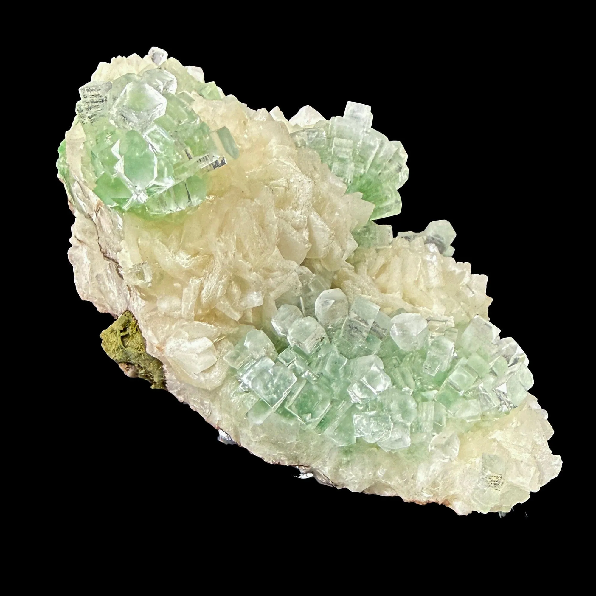 Rare Green Grape Apophyllite Crystal Cluster from Jalgaon, India Natural Collector Specimen - image 2