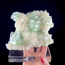 Rare Green Grape Apophyllite Crystal Cluster from Jalgaon, India Natural Collector Specimen - image 5