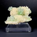 Rare Green Grape Apophyllite Crystal Cluster from Jalgaon, India Natural Collector Specimen - image 7