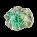Rare Green Grape Apophyllite Crystal Cluster from Jalgaon, India Natural Collector Specimen - image 3