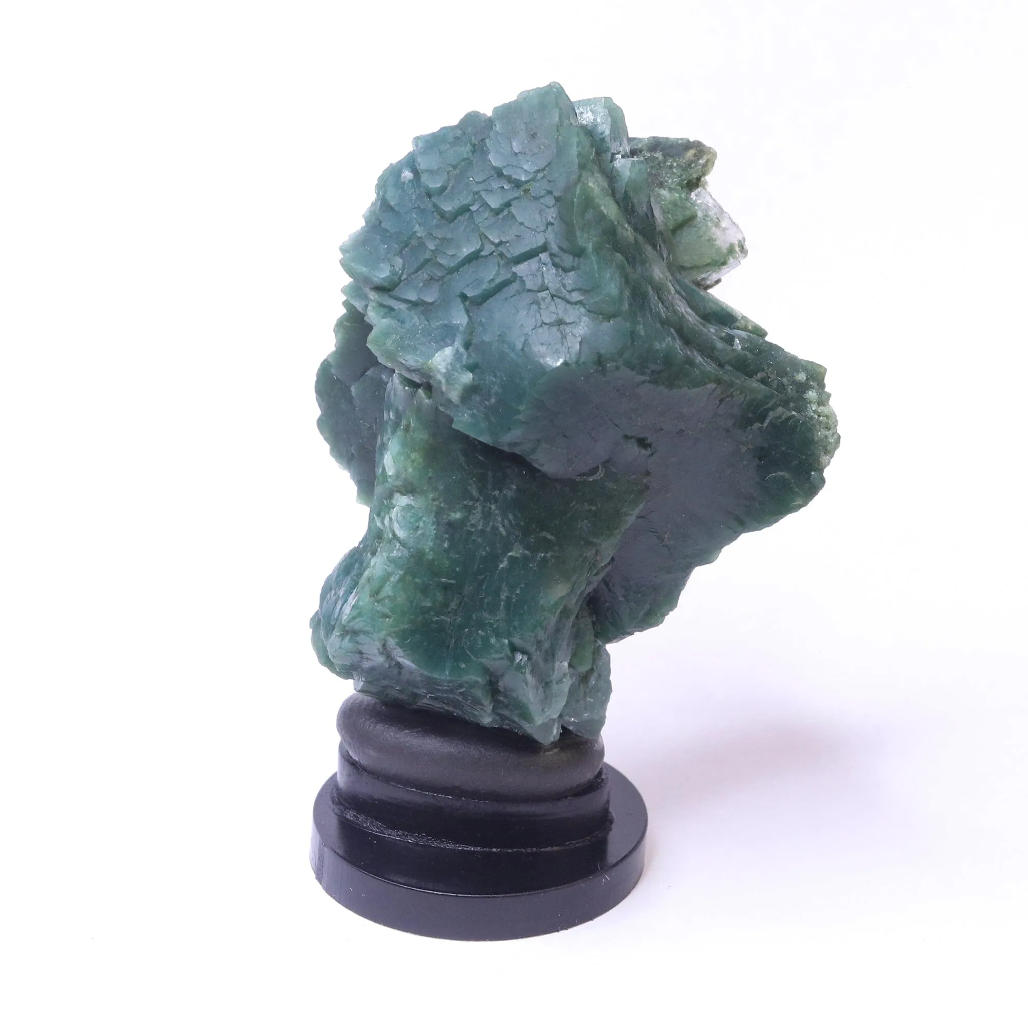 Rare Green Heulandite Free Standing Natural Mineral Specimen - image 2
