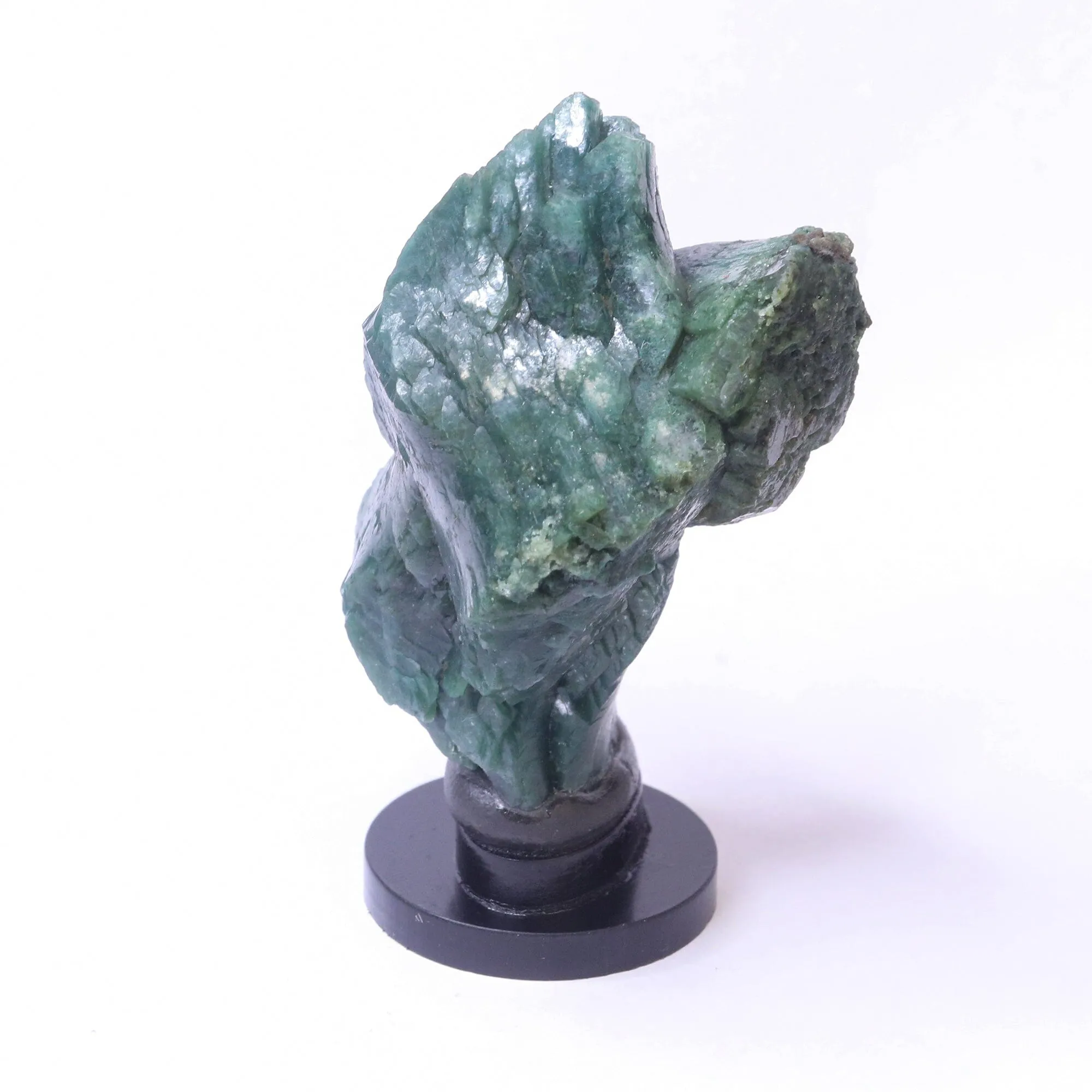 Rare Green Heulandite Free Standing Natural Mineral Specimen - image 1