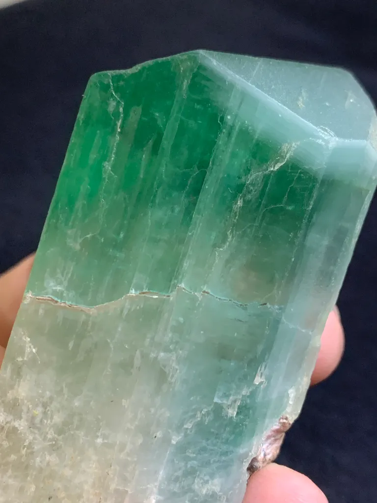 Rare Green Hiddenite Kunzite Crystal from Afghanistan - image 5