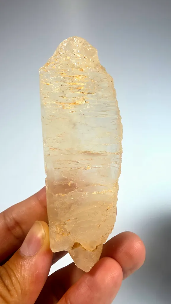 Rare Gwindel Quartz Crystal 165g | Twisted Helical Quartz Point | Natural Alpine Gwindel Healing - image 4