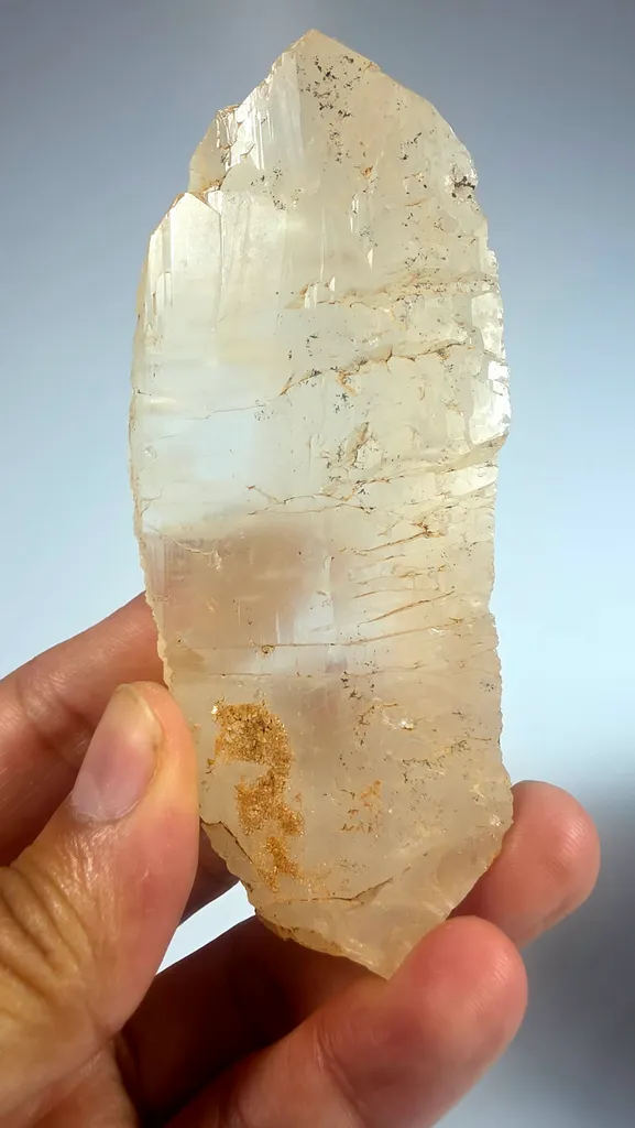Rare Gwindel Quartz Crystal 165g | Twisted Helical Quartz Point | Natural Alpine Gwindel Healing - image 5