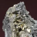 Rare Hauchecornite Crystals With Excellent Millerite - image 3