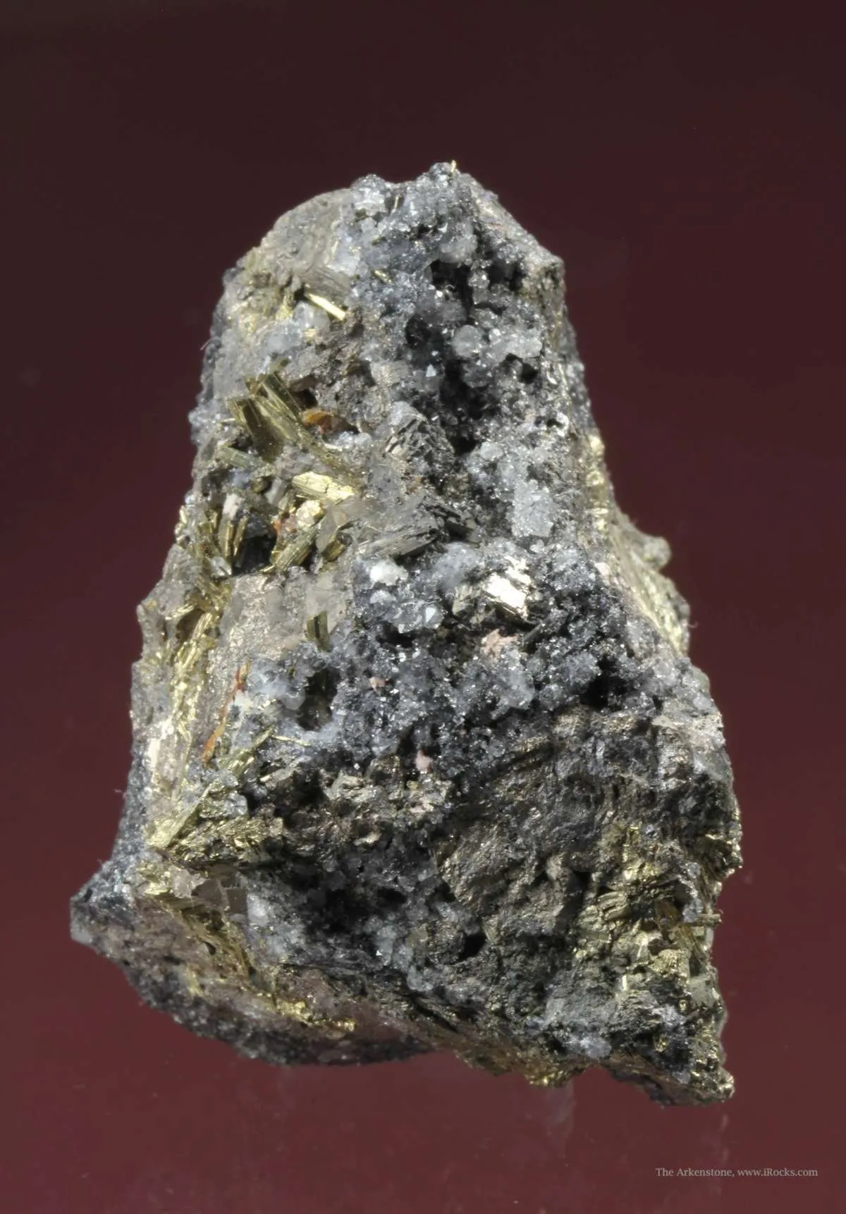 Rare Hauchecornite Crystals With Excellent Millerite - image 2
