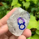 Rare Huge Herkimer Enhydro Diamond Quartz Crystal from Pakistan - image 3
