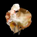 Rare Huge Honey Calcite with Stilbite – Collector Display Mineral Specimen from Jalgaon - image 7