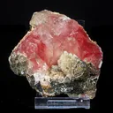 Rare Huge Moldy Raspberry Calcite with Mesolite Natural Mineral Specimen. - image 4